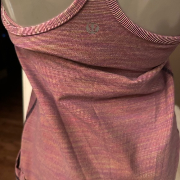 Lululemon Purple/Grey Racerback Tank Top Sz 8 - Picture 5 of 5